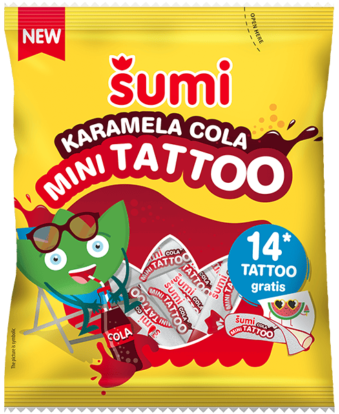 Mini Tattoo Cola
